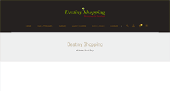 Desktop Screenshot of destinyshopping.com